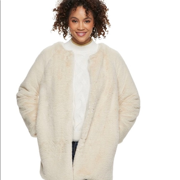 Faux Fur Coat - Picture 6 of 7